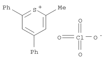 Molecular Structure of 41494-44-4 (Thiopyrylium, 2-methyl-4,6-diphenyl-, perchlorate)